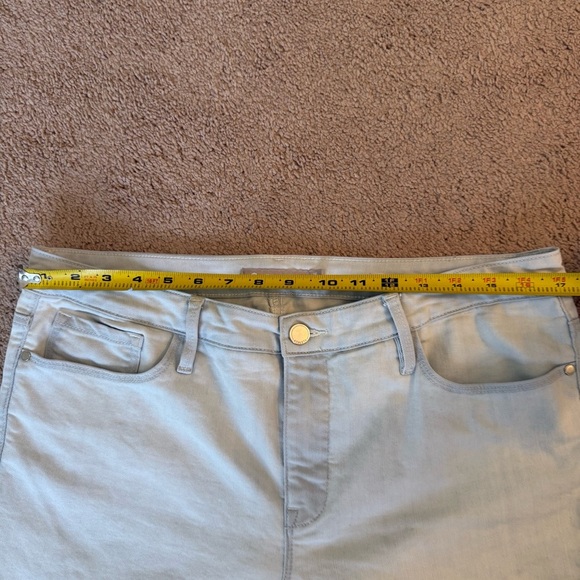 Athleta Sculptek Light Blue Denim Jeans 16 - Picture 7 of 11